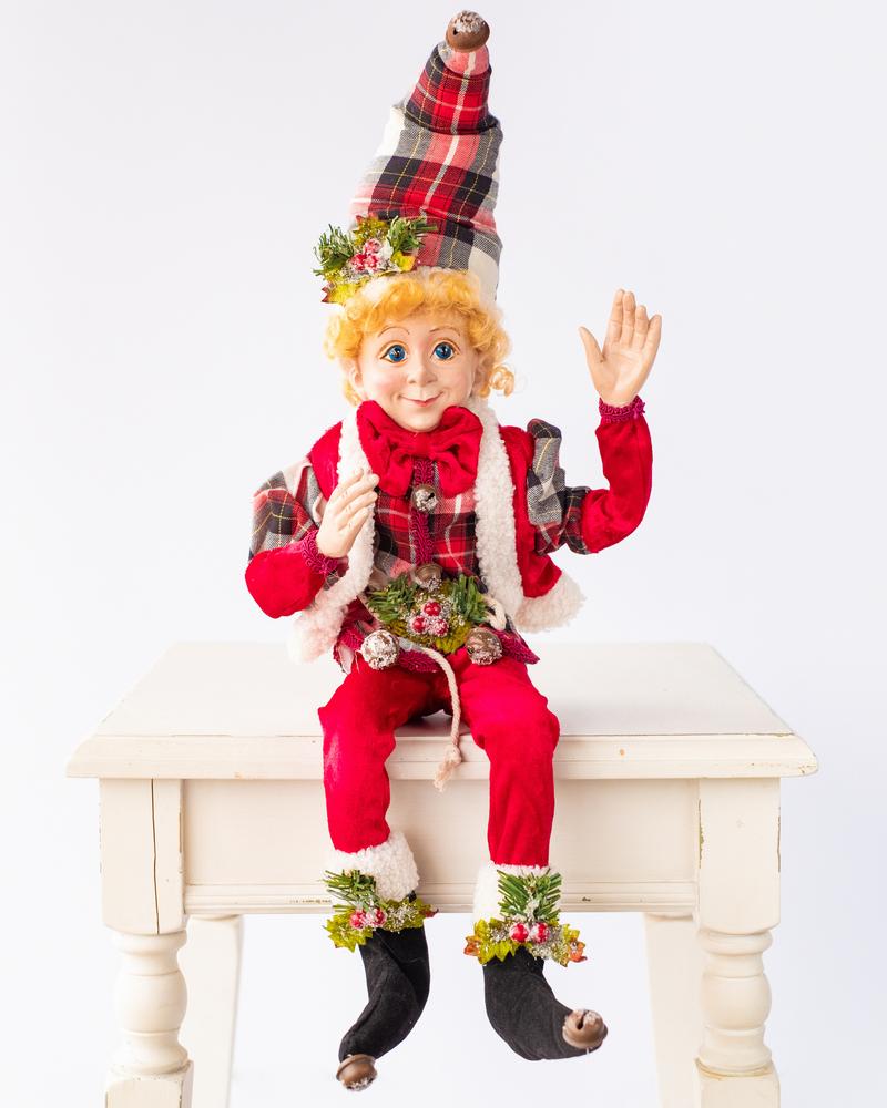 Festive Elves <br> "Kent" Elf (52cm)