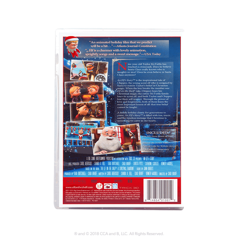 The Elf on the Shelf®<br> An Elf's Story® DVD