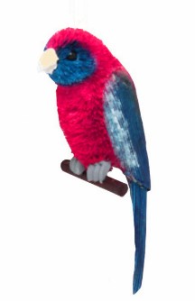 Bristlebrush Designs <br> Crimson Rosella