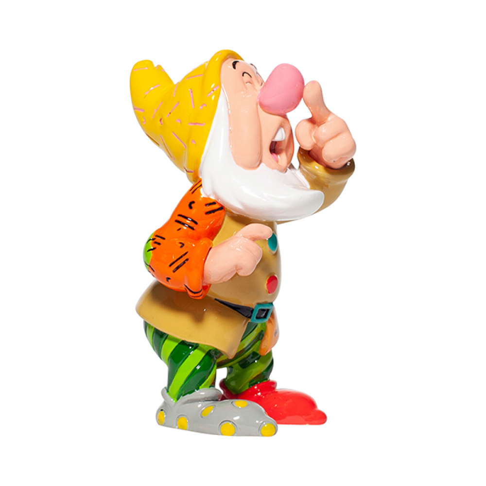 Disney Britto <br> Dwarf Sneezy Figurine<br> (Mini)