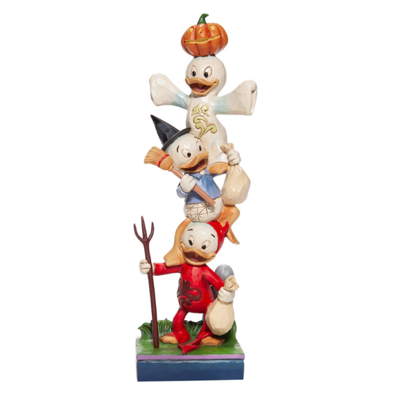 DISNEY TRADITIONS<br>Halloween Huey, Dewey & Louie <br>“Teetering Trick-or-Treaters”