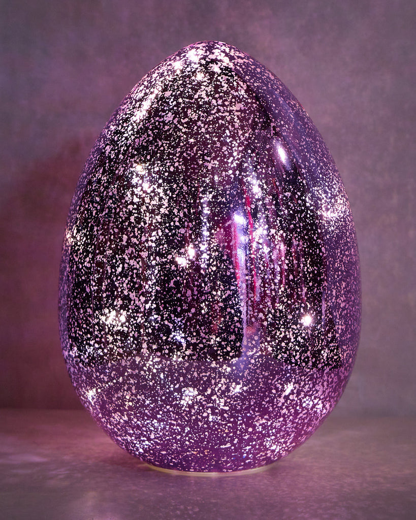 IMPREFECT EGGS <br> CLEARANCE SALE - 50% OFF <br> Light Up Egg - Purple (20cm)