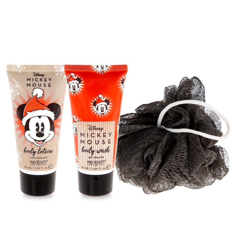 Mad Beauty <br> Disney Mickey Jingle All The Way Bath & Body Stocking Set