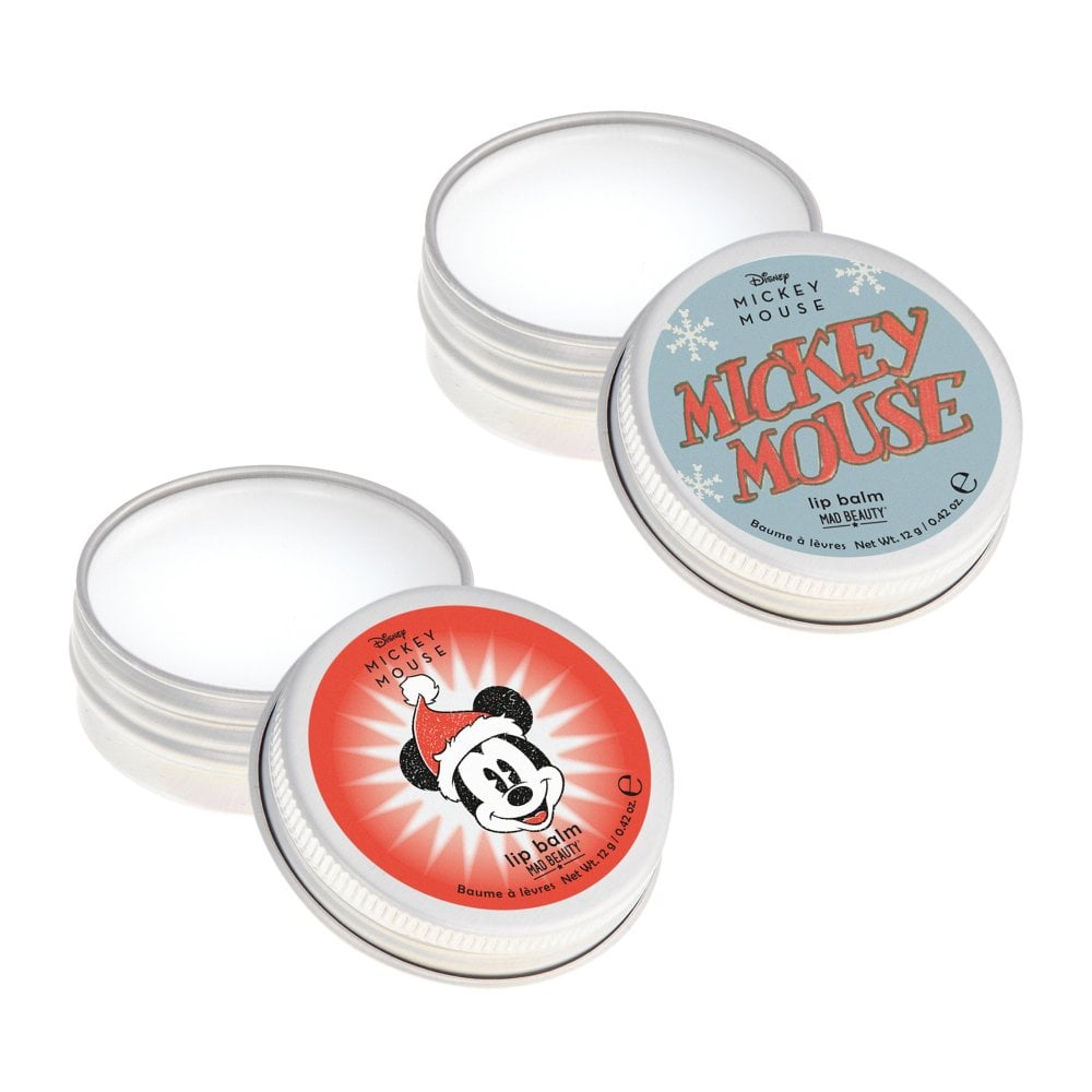 Mad Beauty <br> Disney Mickey Jingle All The Way Lip Balm Duo