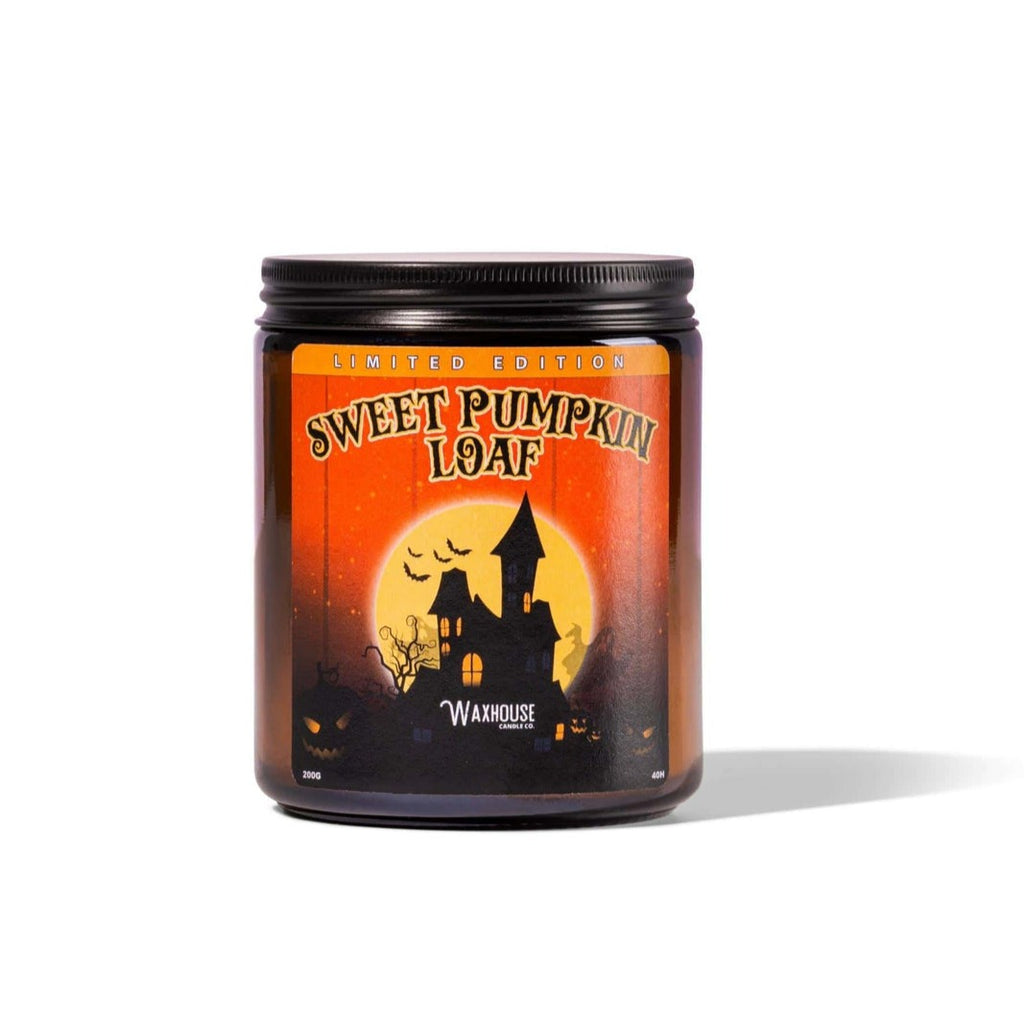 Waxhouse <br> Sweet Pumpkin Loaf <br> Limited Edition Halloween Soy Candle