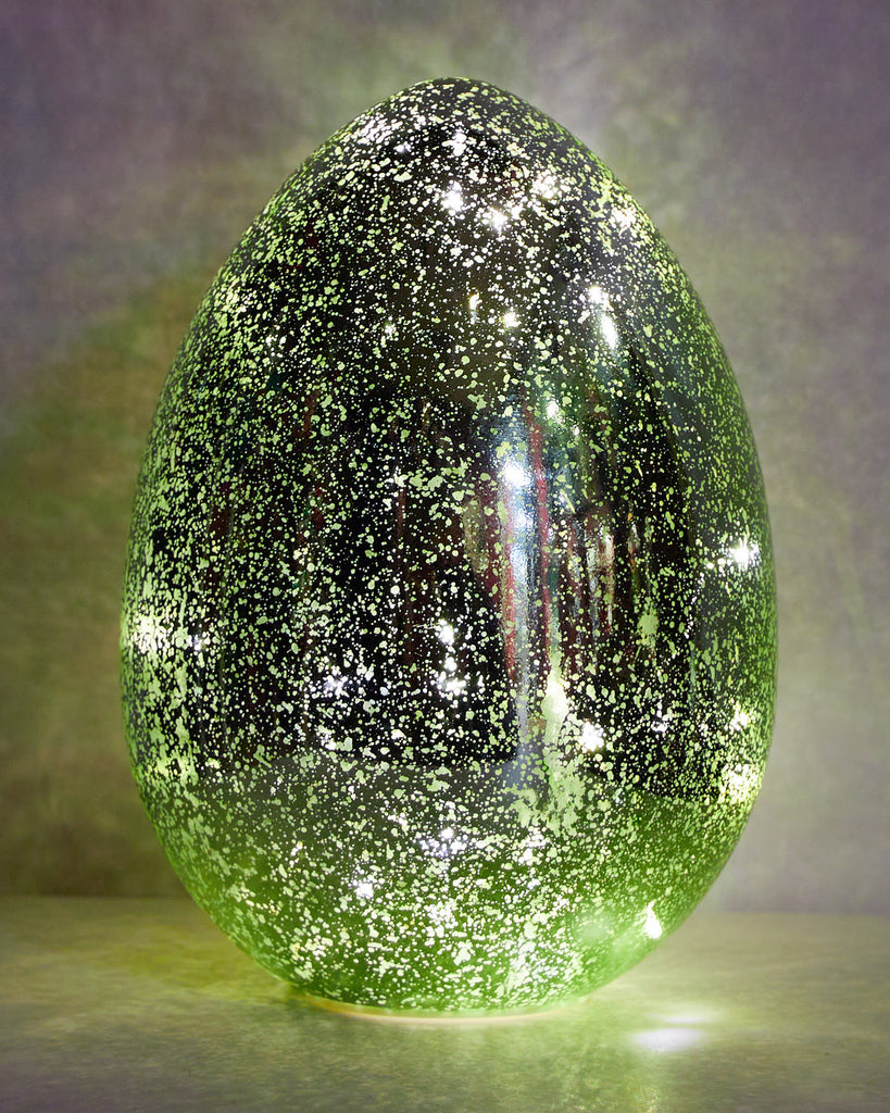 IMPERFECT EGGS <br> CLEARANCE SALE - 50% OFF <br> Light Up Egg - Green (20cm)