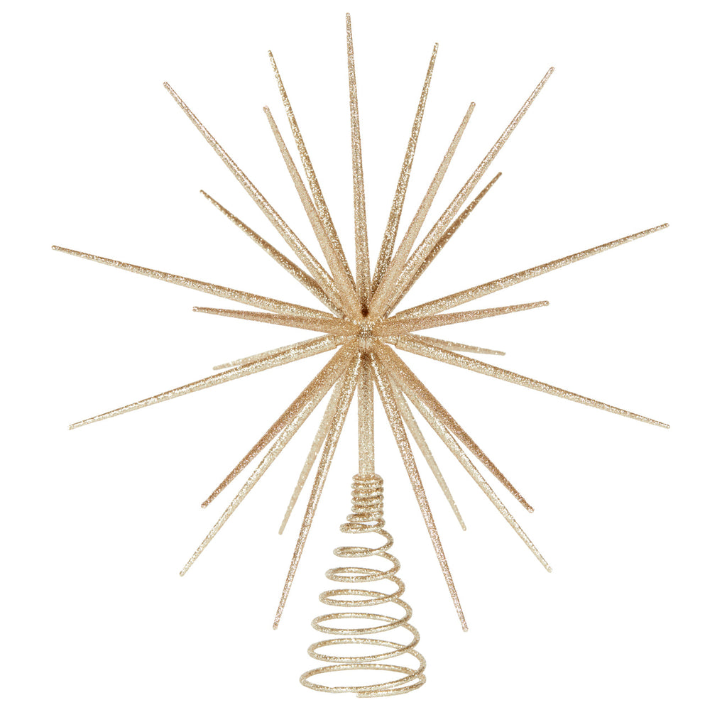 Tree Topper - 3D Starburst Tree Topper Champagne