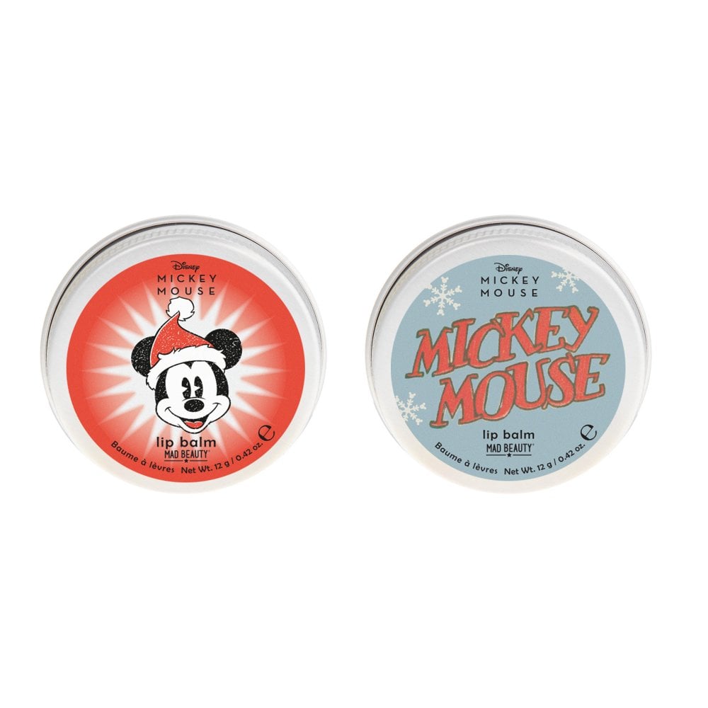 Mad Beauty <br> Disney Mickey Jingle All The Way Lip Balm Duo