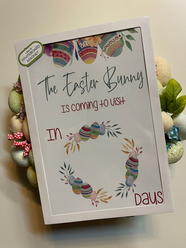 Easter Countdown Whiteboard Magnet - Eggs