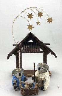 Bristlebrush Designs <br> Australian Nativity Scene