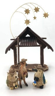 Bristlebrush Designs <br> Australian Nativity Scene