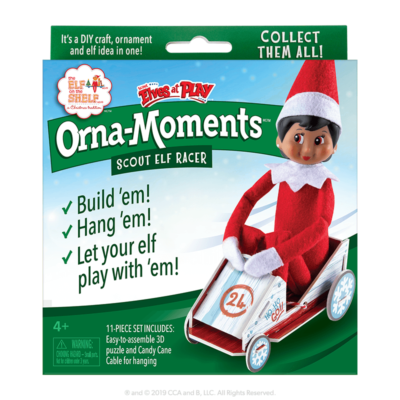 Orna-Moments® Scout Elf Racer – The Christmas Shop