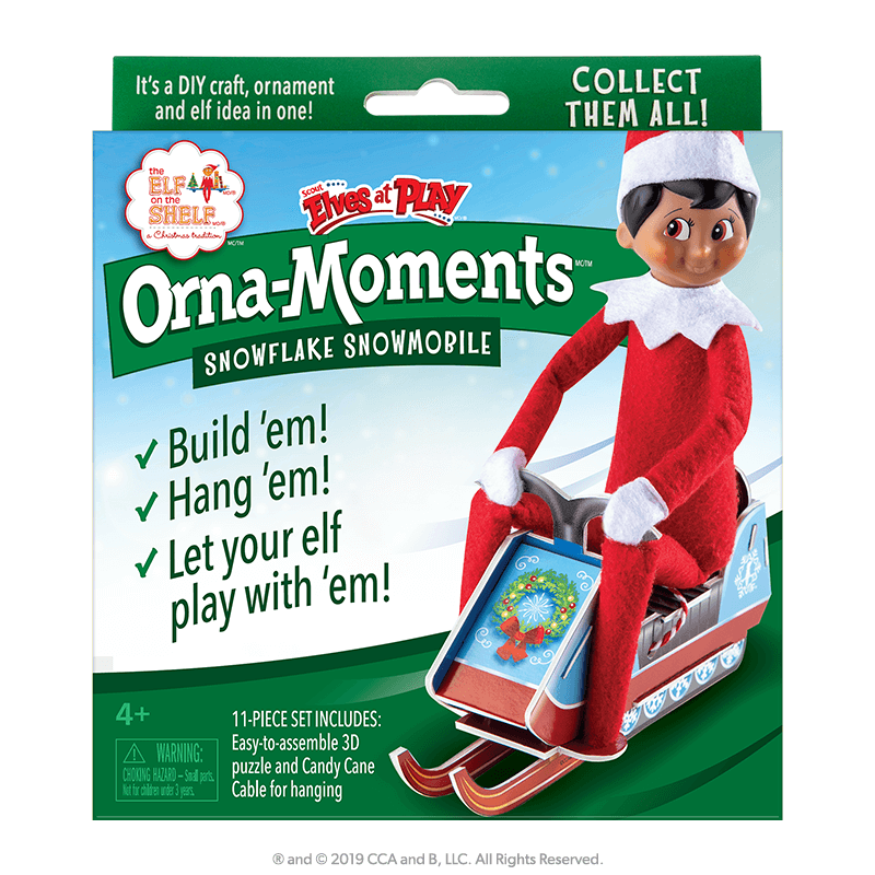 Orna-Moments® <br>Snowflake Snowmobile