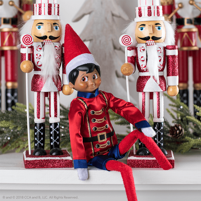 The Elf On The Shelf Claus Couture Snowy Sugar-Plum Duo - Ballet Elf With Tulle Skirt & Nutcracker Soldier Toy