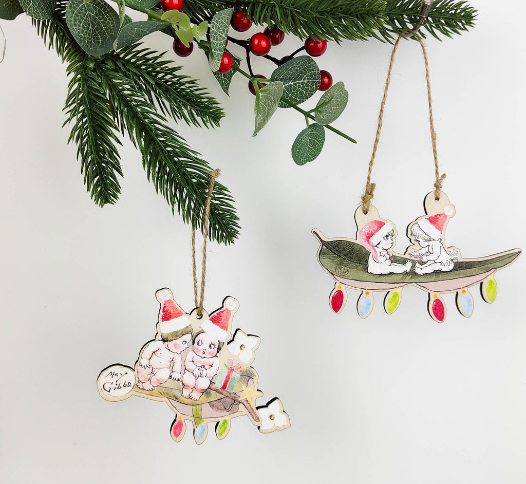 May Gibbs Christmas <br> B Hanging Decoration