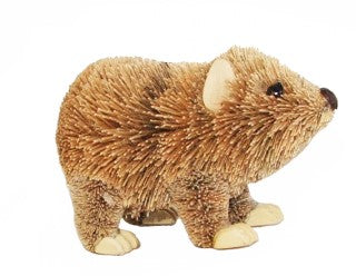 Bristlebrush Designs <br> Hanging Ornament <br> Wombat