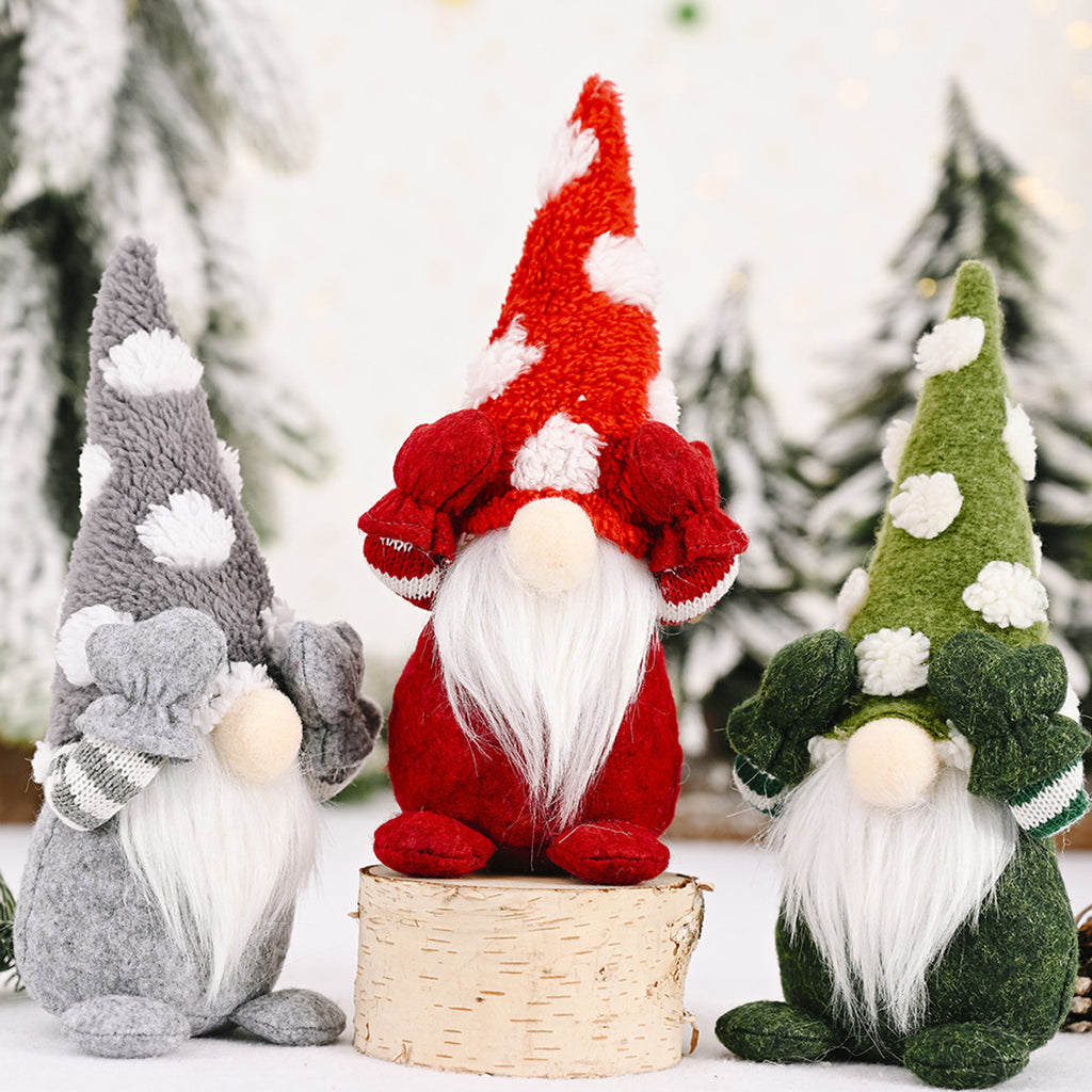 Bristlebrush Designs <br> Christmas Gnome Elf <br> Red