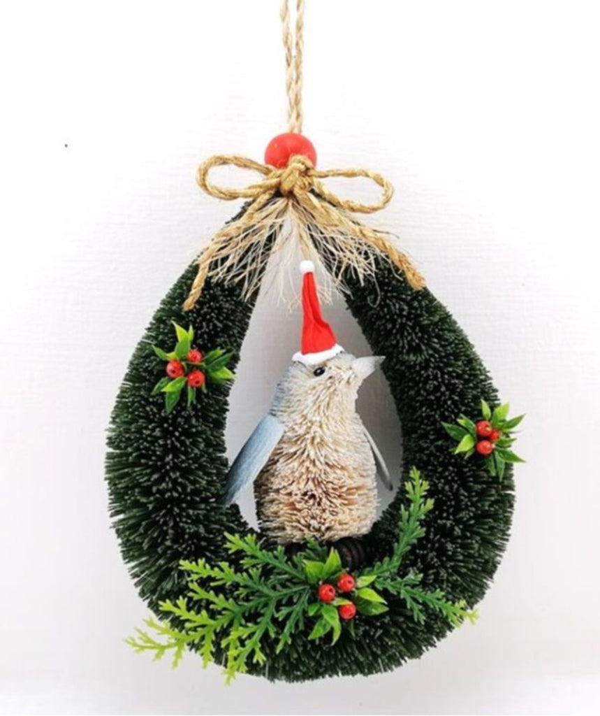 Bristlebrush Designs <br> Christmas Decoration <br> Fairy Penguin Door Loop Hanger