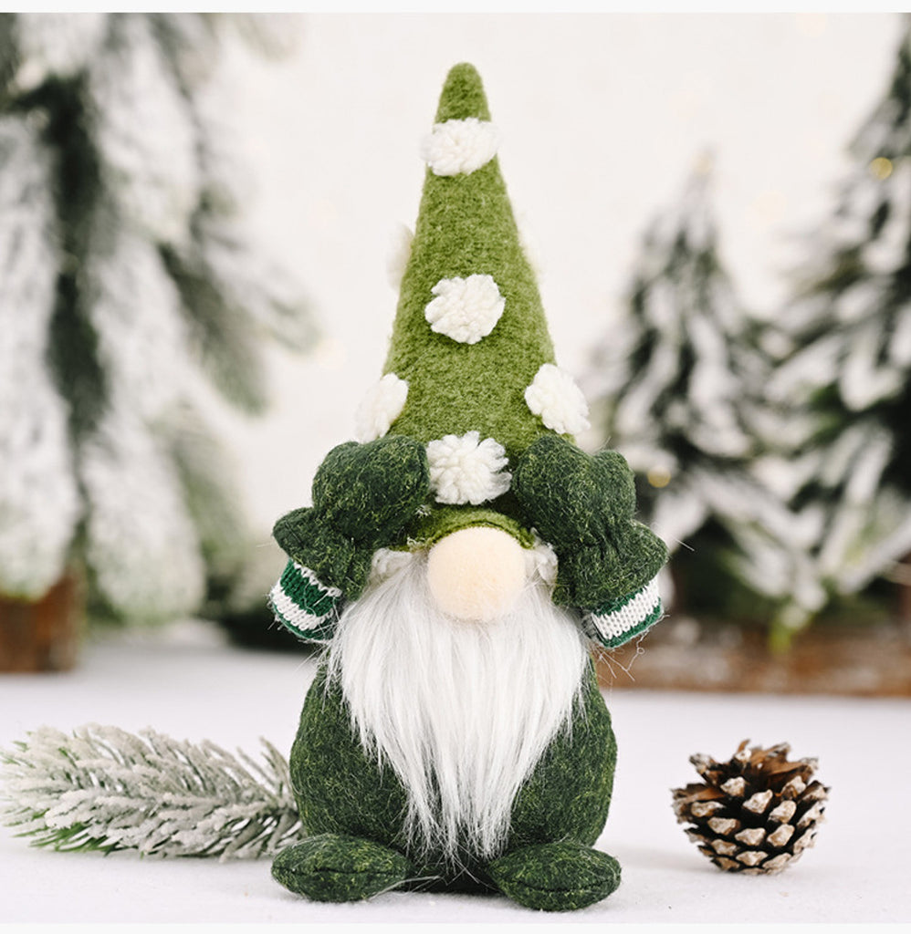 Bristlebrush Designs <br> Christmas Gnome Elf <br> Green