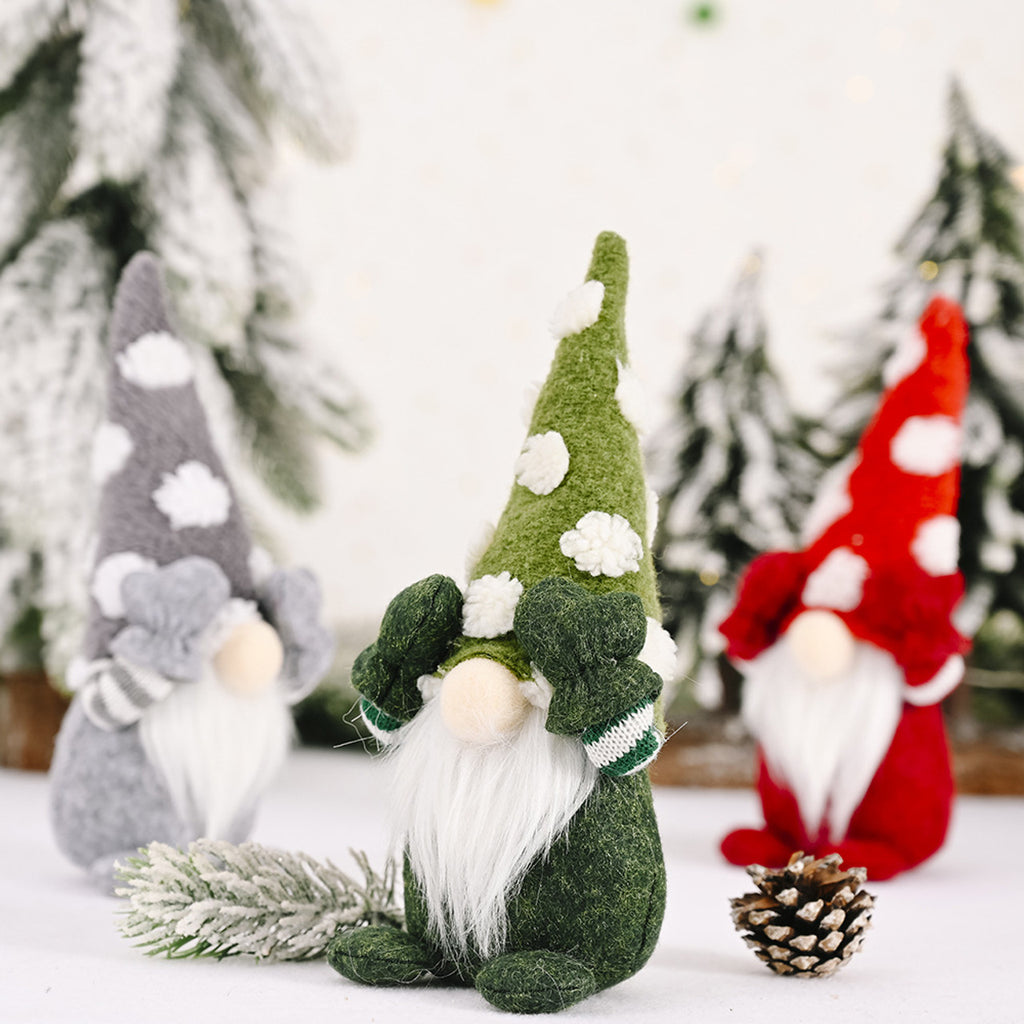 Bristlebrush Designs <br> Christmas Gnome Elf <br> Green